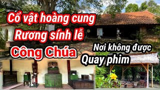 Chiêm ngưỡng cổ vật Cung Đình và ngồi nhà xưa miền nam