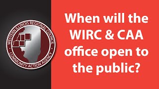 When will the WIRC & CAA office open to the public? | WIRC Wednesdays | July 14, 2021 by WIRC & CAA 27 views 2 years ago 1 minute, 39 seconds