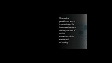 Carbon-Based Nanomaterials/Allotropes: A Glimpse of Their Synthesis, Properties and S... | RTCL.TV