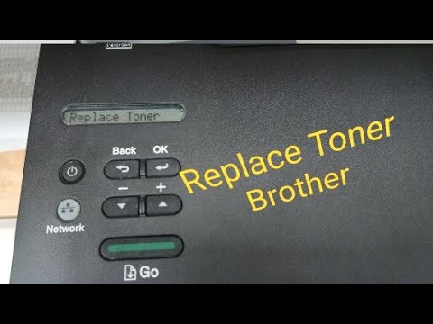 Khắc phục lỗi Replace Toner máy in Brother | Foci