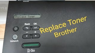 Khắc phục lỗi Replace Toner máy in Brother Resimi
