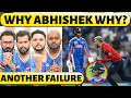 2 BOUNDARIES &amp; OUT. ABHISHEK THROWS IT AWAY IN BIG MATCH. FAILURE AFTER FAILURE