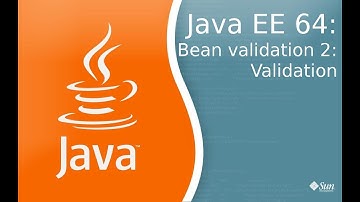 Java EE 64: Bean Validation 2: Валидация