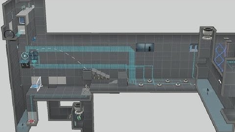 Portal 2 Custom test chamber: "Puzzlicious # 1" - Solution