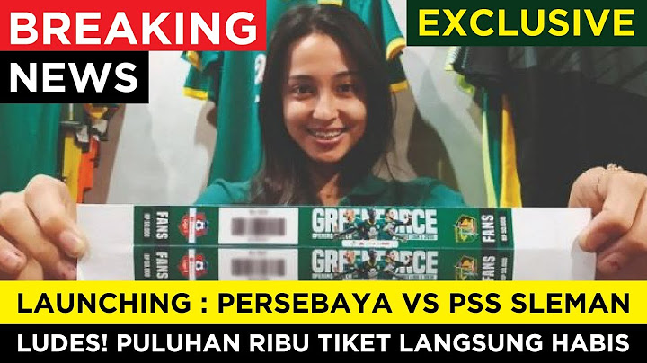 🔴PERSEBAYA GELAR LAUNCHING VS PSS SLEMAN🔥LUDES! PULUHAN RIBU TIKET LANGSUNG HABIS😱