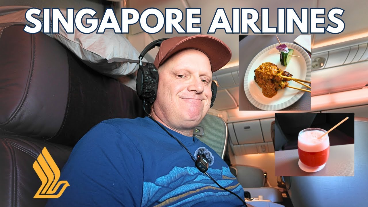 Singapore Airlines Business Class Review | Tasty  Food, Warm Service & A Really Enjoyable Flight!