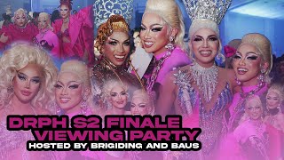 Drag Race Philippines S2- Finale Host Brigiding and Winner Captivating Katkat!