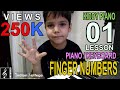 How to Teach Piano to Small Kids below 5 | Finger Numbers | Kiddy Piano Lesson 01 | Indian Solfege