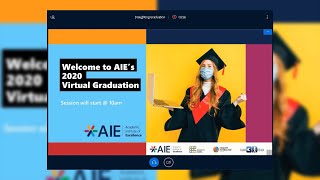AIE Virtual Graduation Class of 2020 Draughting & Technical Design