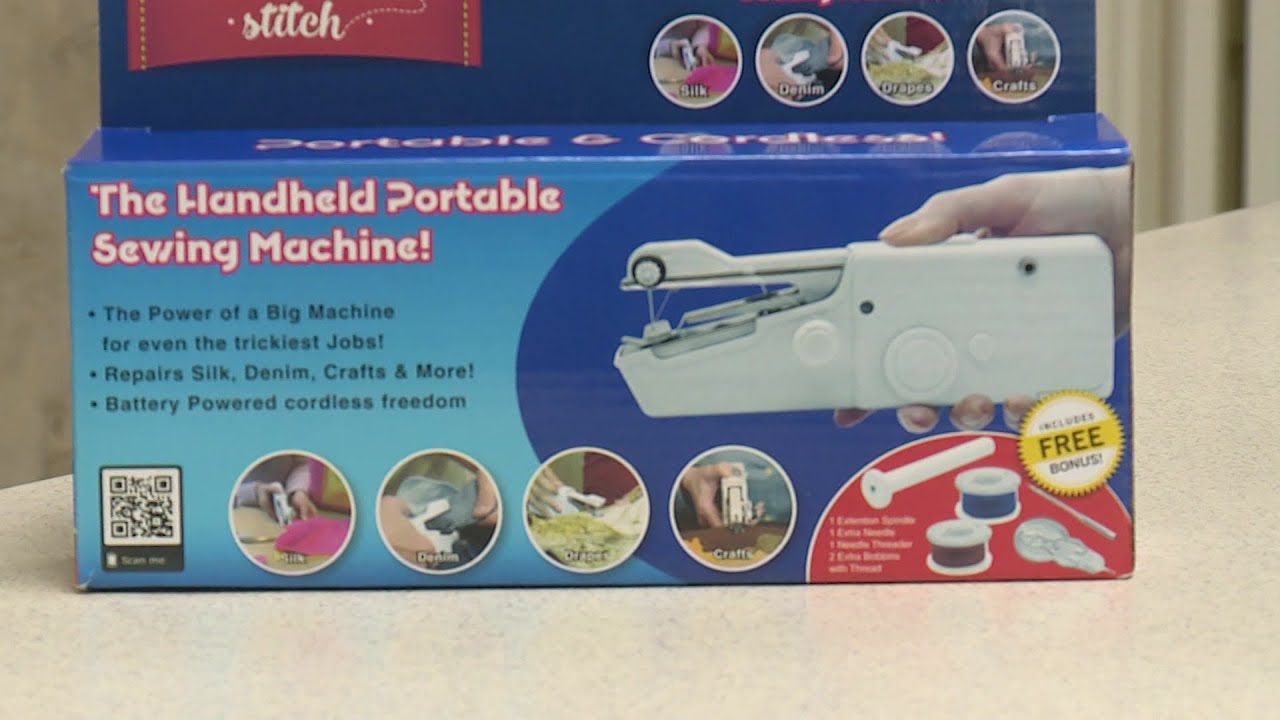 Handy Stitch Handheld Sewing Machine As Seen on TV - Portable Craft Sewing Machi
