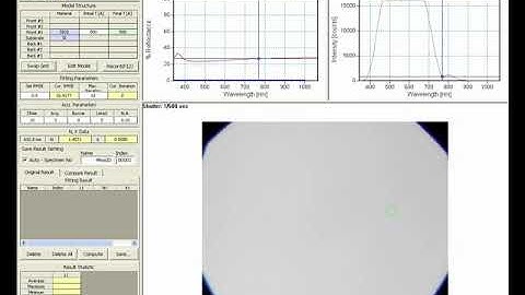 Thickness measurement Software 2 avi