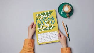 2026 Botanical Calendar by @BeUniqueByRomy 