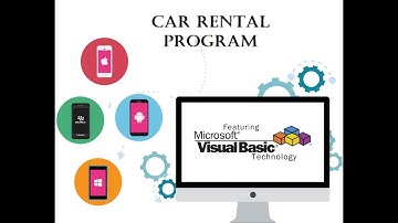 Visual Basic Programming Tutorial with code - Car Rental Program