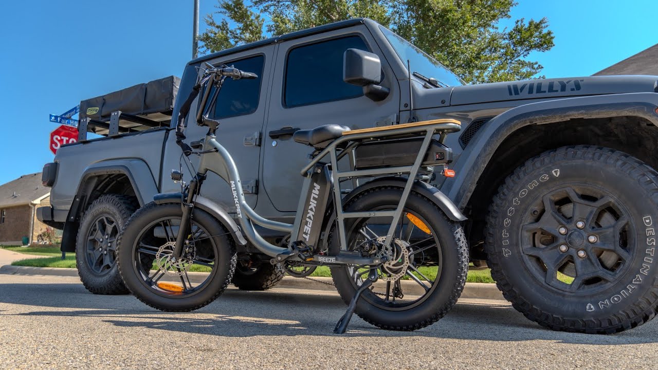 Illustration of Ebike True Breeze Tents