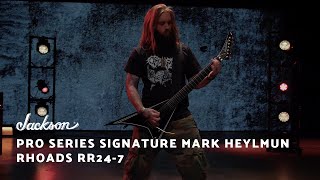 Introducing The Pro Series Signature Mark Heylmun Rhoads RR24-7 | Jackson Guitar