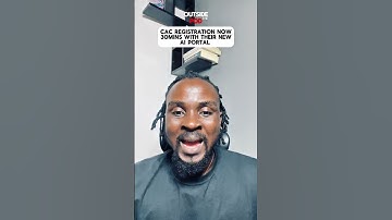 CAC REGISTRATION NOW 30MINS WITH THEIR NEW AI PORTAL