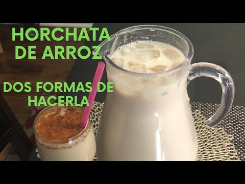 Video: 4 formas de hacer agua de arroz