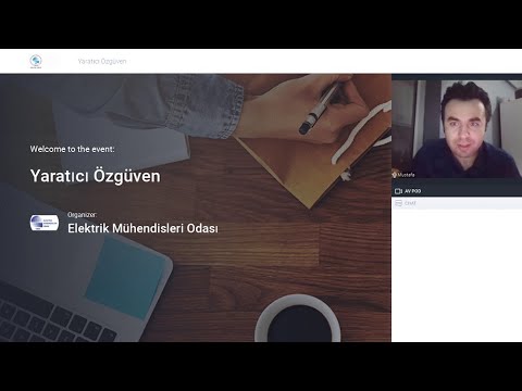 YARATICI ÖZGÜVEN BAŞLIKLI WEBINAR DÜZENLENDİ