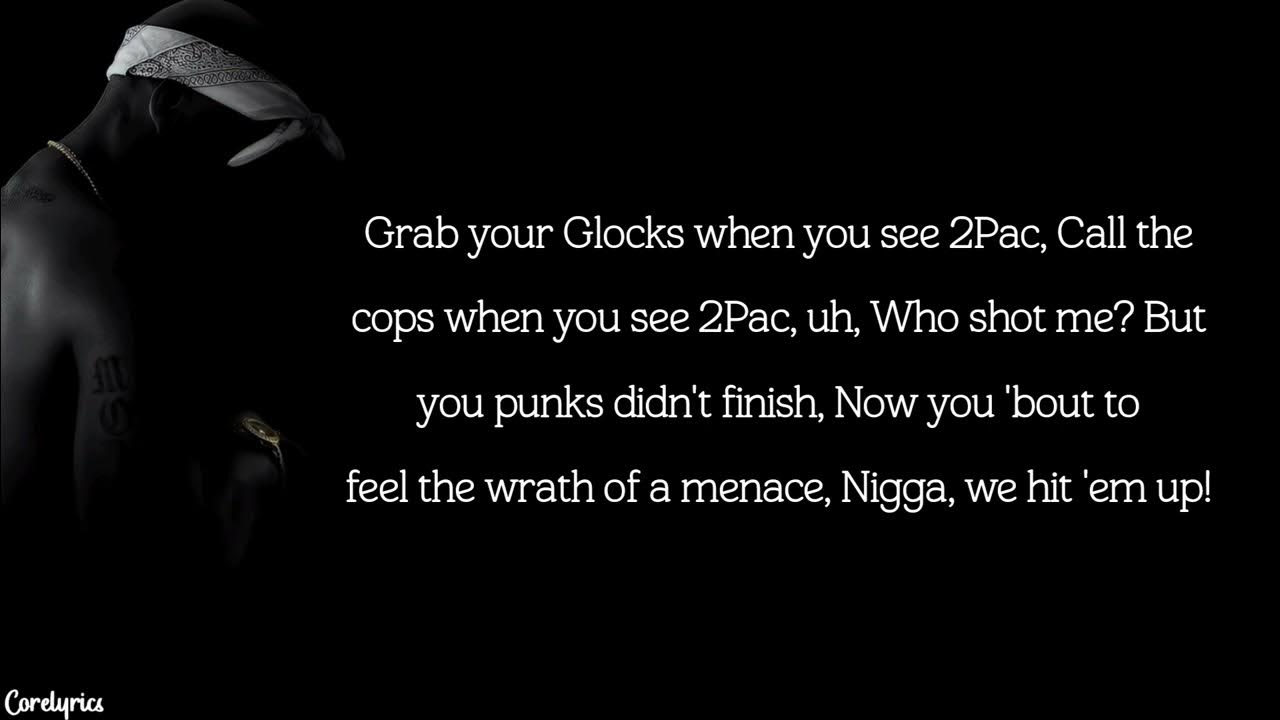 2Pac Hit `Em Up (lyrics) YouTube