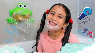 La canción del baño ♫ Canciones infantiles | Bath Song