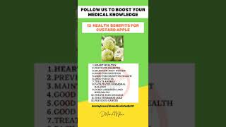 Top 12 Benefits of Custard apple