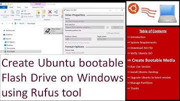 Create Ubuntu bootable flash drive using Rufus on Windows - Ubuntu Installation Tutorial # 04