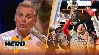 Colin Cowherd reacts to the Chiefs' Super Bowl LIV victory against the 49ers | NFL | THE HERD