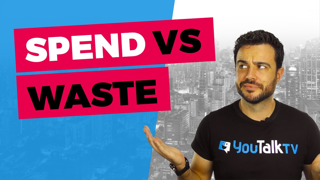 Spend vs Waste / ¿Diferencias estos verbos en inglés?