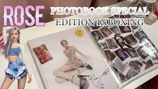 Rosé Photobook Special Edition Inboxing