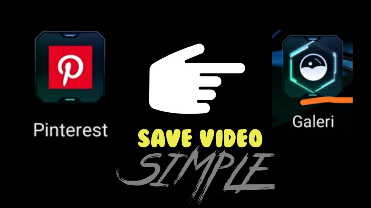 CARA MENDOWNLOAD VIDEO DARI APLIKASI PINTEREST KE GALERI CARA MENDOWNLOAD