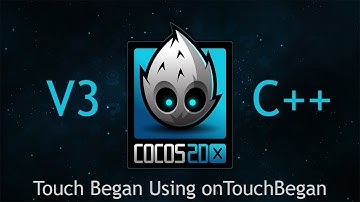 Cocos2d-x v3 C++ Tutorial 36 - Touch Began Using onTouchBegan