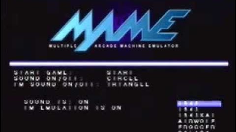 c64 and MAME for PS2
