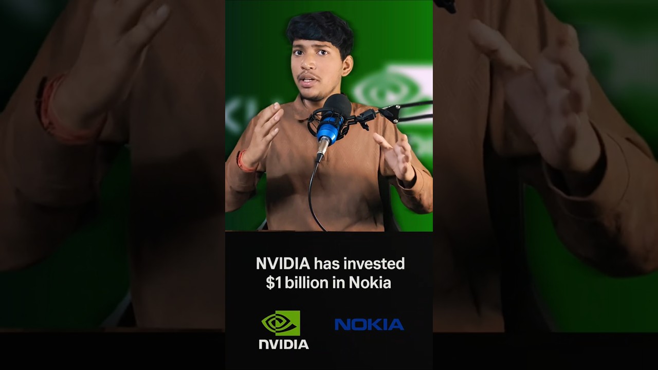 💰 NVIDIA Invests $1 Billion in NOKIA ⚡ | A New Era in Telecom Begins 📶🤖