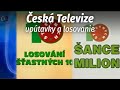 ČT | upútavky, losovanie Šťastných deset a Šance milion ale aj hlásateľský vstup (2002)