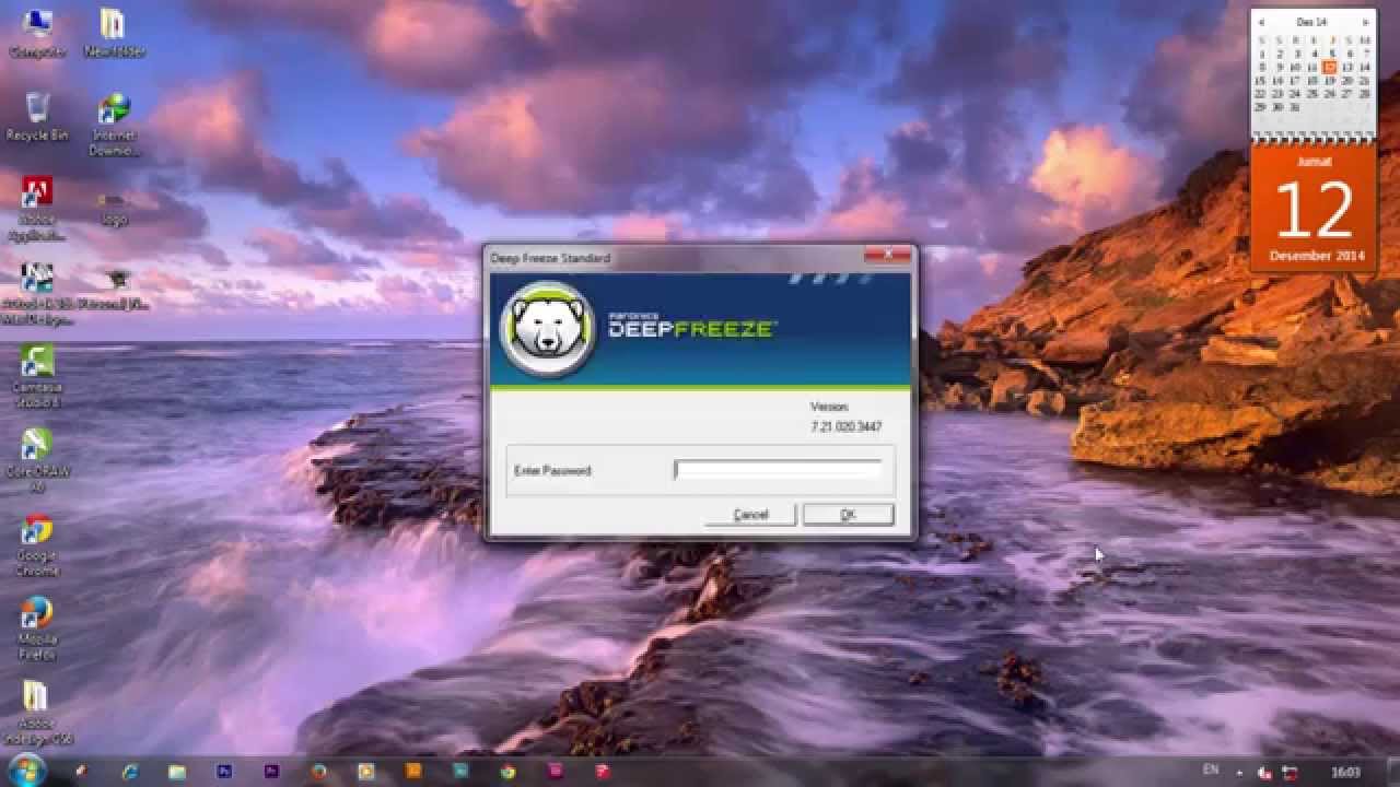TUTORIAL JEBOL or HACK DEEP FREEZE BY FXD YouTube