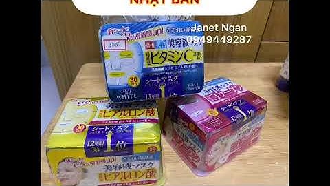 Mặt nạ kose 5 miếng review