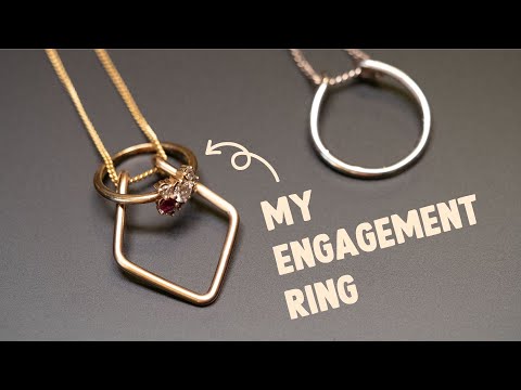 Ring Holder Necklace - Weddingbee | Ring holder necklace, Tiffany wedding  rings, Wedding rings engagement