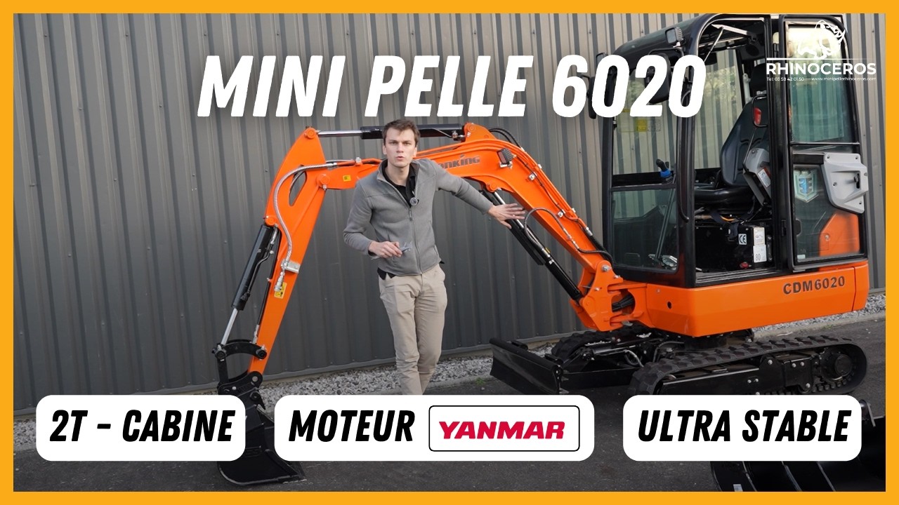 Mini Pelle 6020 Premium : Présentation Complète