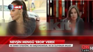 NEVŞİN MENGÜ 'ERROR' VERDİ