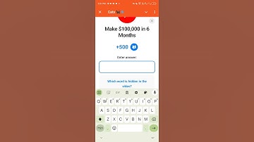 Make $100000 In 6 month Answer | Make 100000 In 6 month Cats Cod | Make $100000 In 6 month +500 Cats
