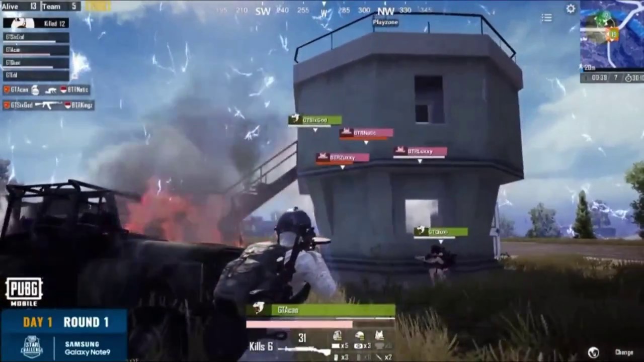 PUBG Mobile: PMSC Global Finals [The Final Circle Moment] - Day 1 (Round 1-2-3-4)