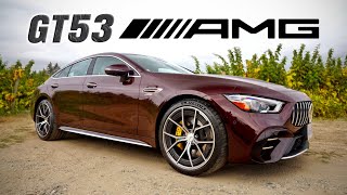 The MercedesAMG GT 53 is a Confused but AlmostPerfect $154,000 GT “Coupe”