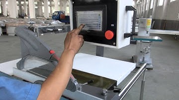 cnc panel saw CNC-32 working video
