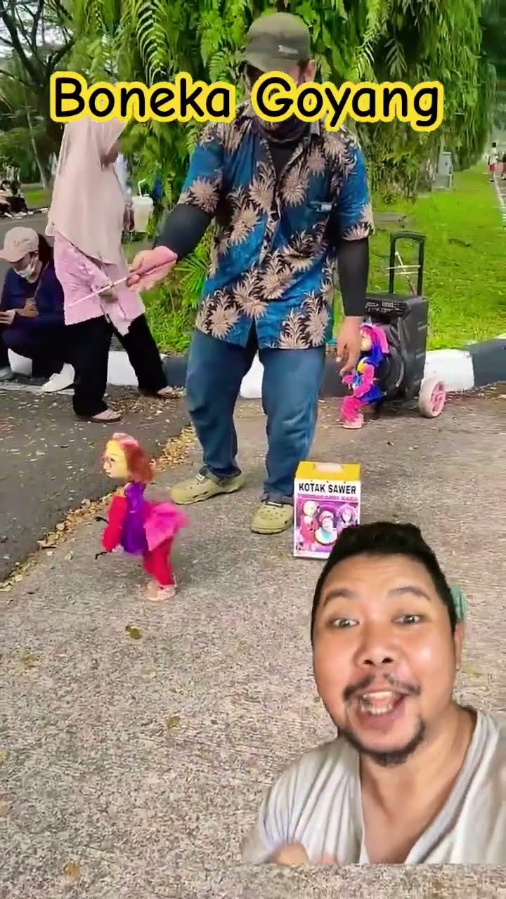 BONEKA GOYANG LUCU!!!? #jogetbadut #badutlucu #shortsfeed #shorts