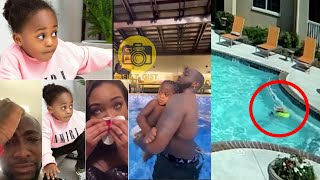 Davido son ifeanyi drowning video Leaked (shocking video Revealed😭😭😭)