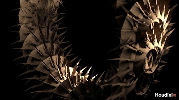 colossal, rotation attributes in Houdini