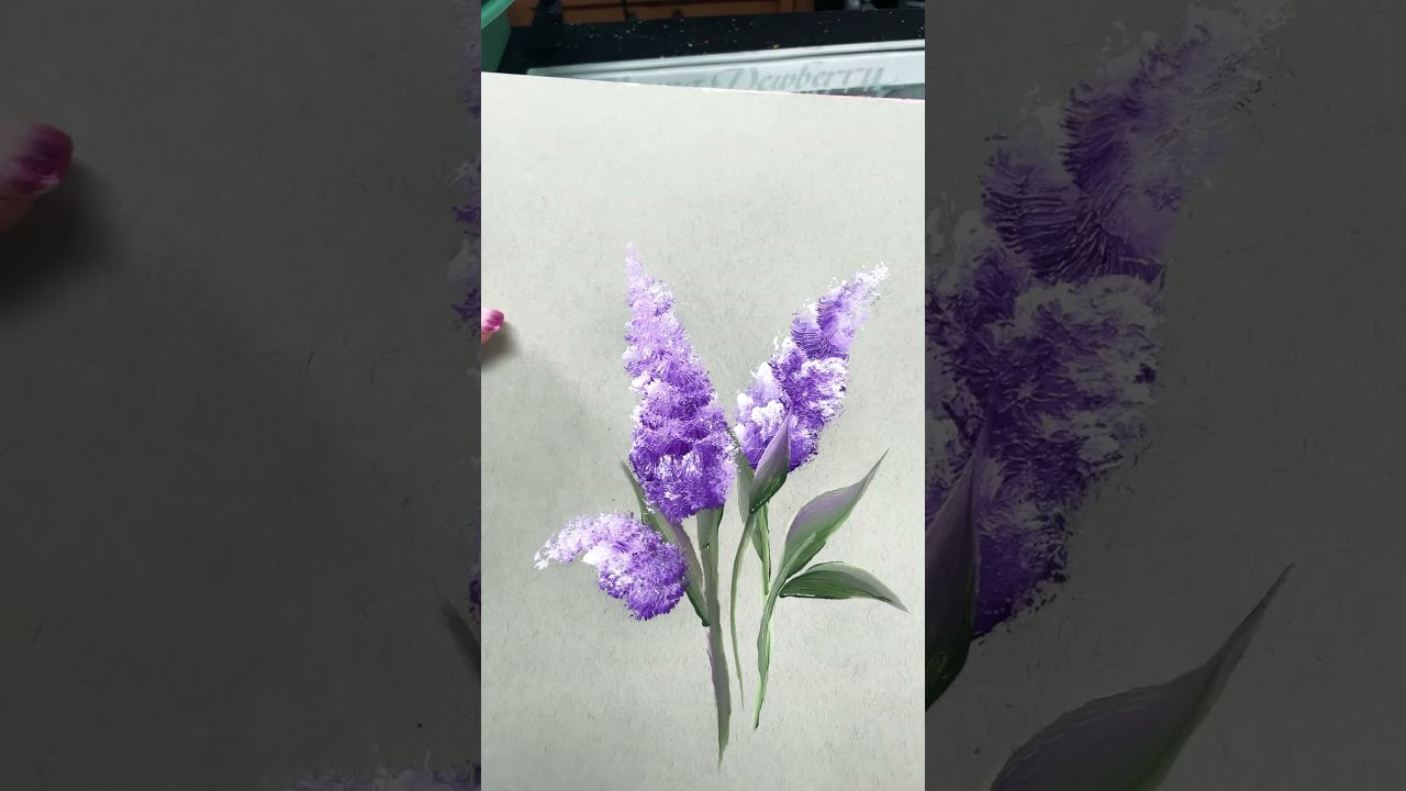 Learn One Stroke Painting With Me On YT
