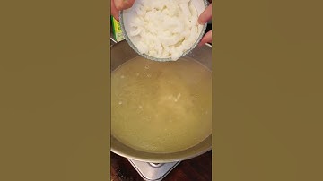 Lần đầu thử làm súp bong bóng cá #shorts