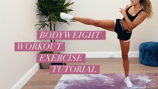 Bodyweight Home Workout | Exercise Tutorial | Shona Vertue