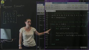 AMATH352 Gaussian Elimination Matlab